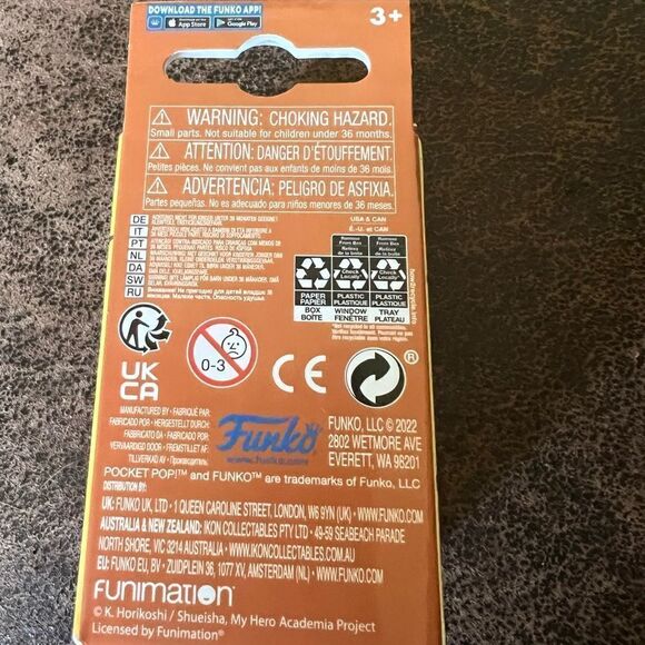 Funko Pocket Pop My Hero Academia HAWKS Keychain - Picture 5 of 5